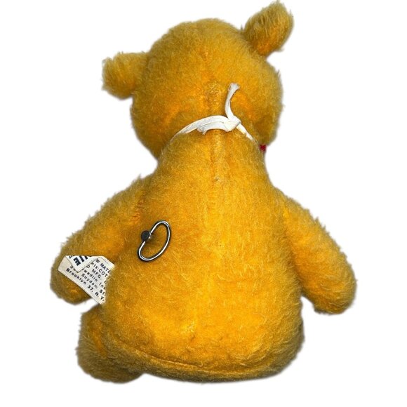 Rare Winnie the Pooh Gund J. Swedlin Vintage Plush Musical Wind Up Toy - Works - Picture 3 of 16